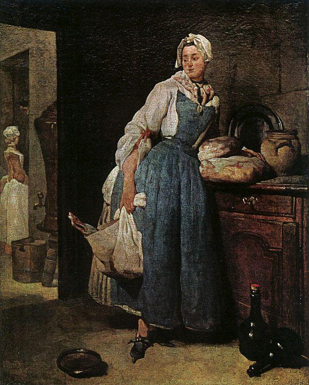 Jean Baptiste Simeon Chardin The Return from Market Germany oil painting art